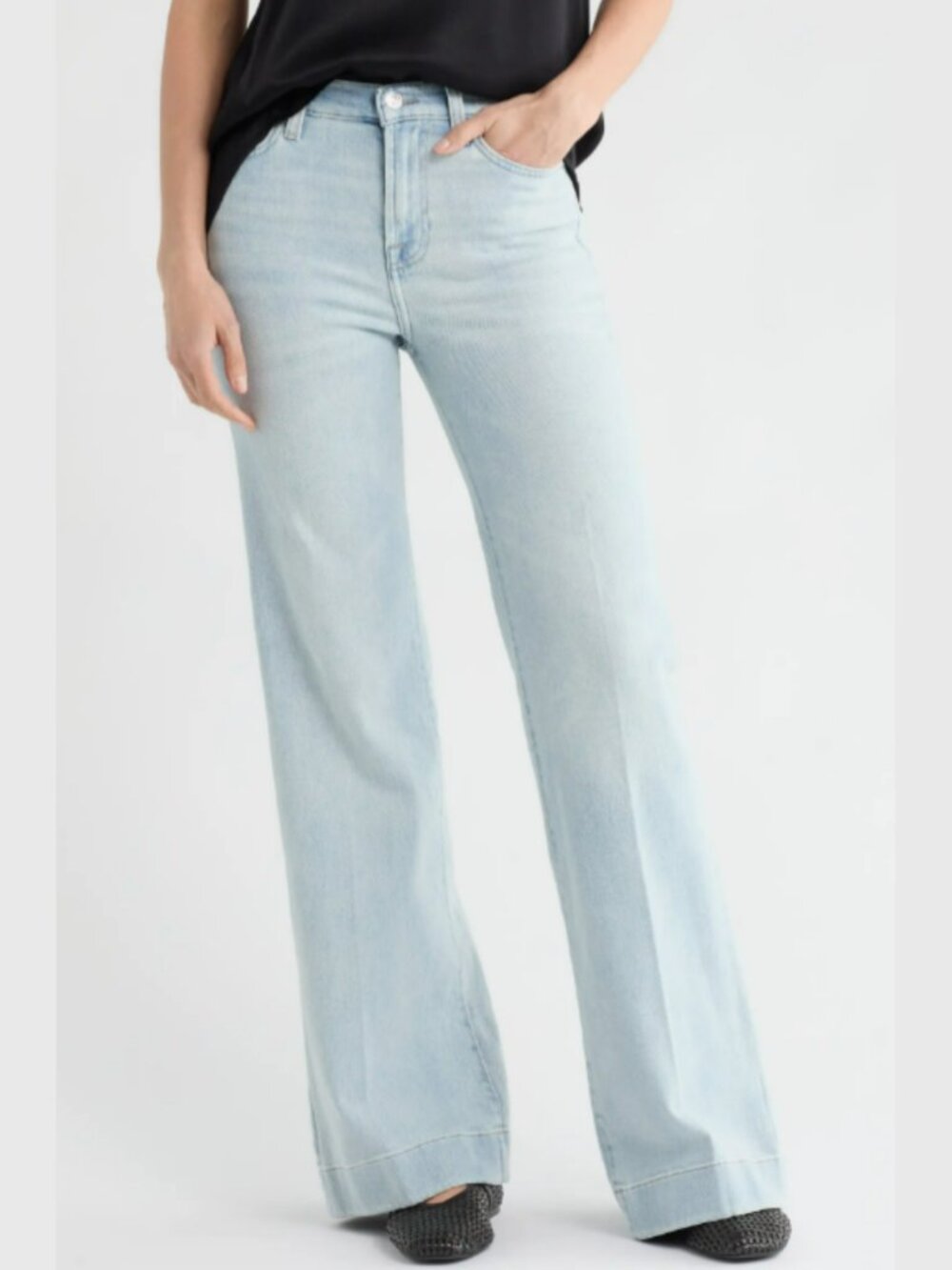 7 For All Mankind Modern Dojo High Waist Flare Leg Jeans (Nador)